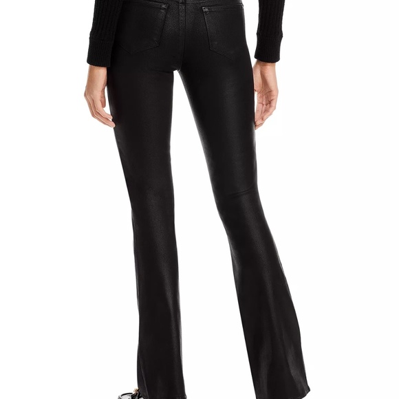 L'Agence Selma Jeans in Noir Coated | Size 32 - Picture 2 of 5